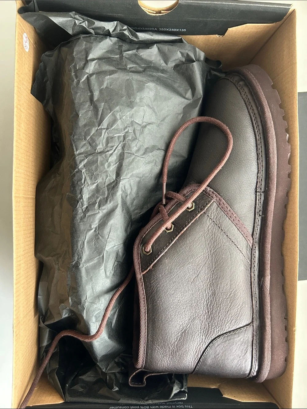 UGG Men's Dark Brown Neumel Boots